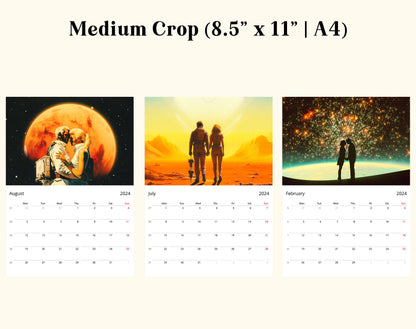 Wall Calendar 2024 - The Modern