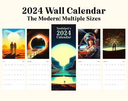 Wall Calendar 2024 - The Modern