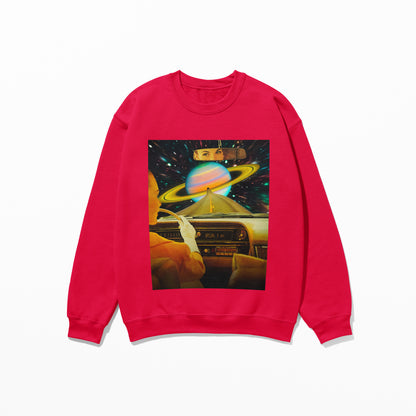 Saturn Commute | Crewneck Sweatshirt