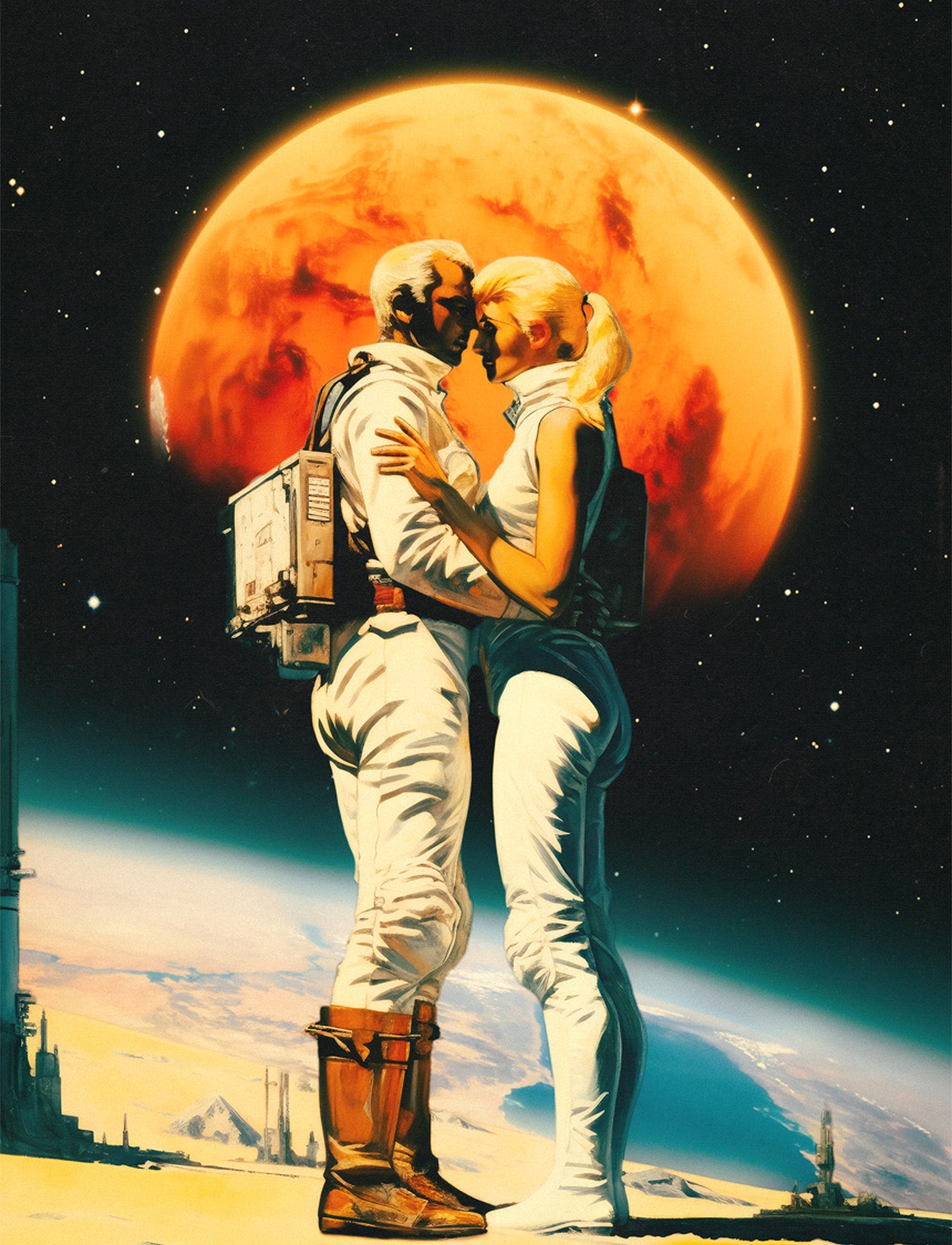 Romance Beneath Mars